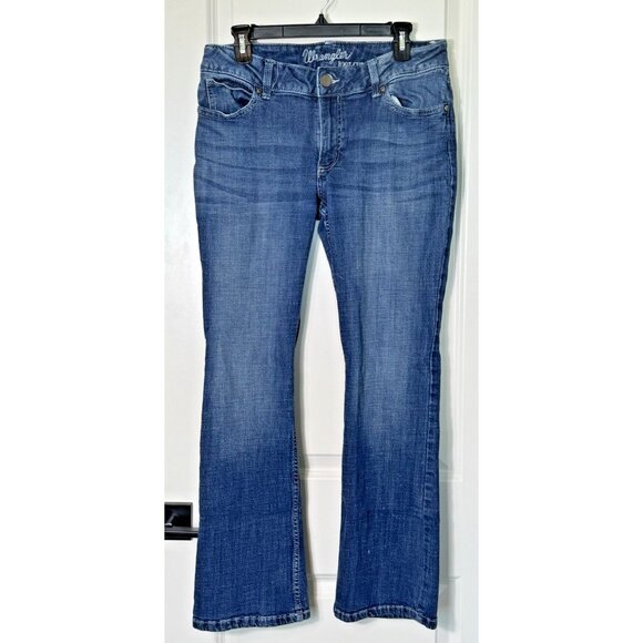 WRANGLER Boot Cut Jeans Womens Size 13x32 - Picture 2 of 10